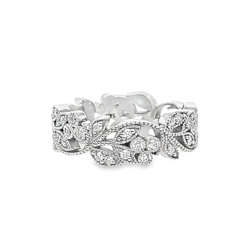 Intricately Designed Diamond Ring